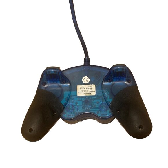 Lot of 2 MadCatz Sony PlayStation 2 Controllers Boston Red Sox/Dual Force 8016 - Picture 5 of 6